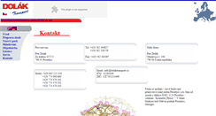 Desktop Screenshot of dolaktransport.cz